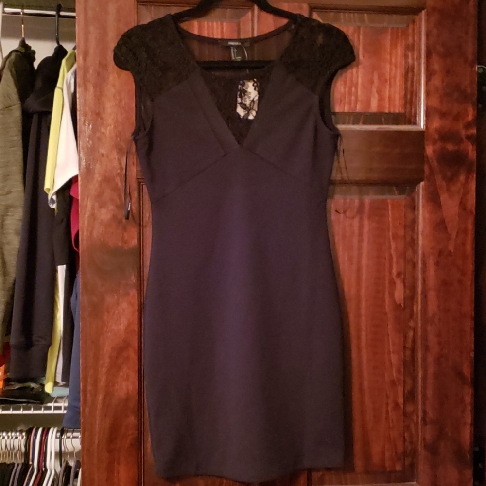NWT Large Black Mini Dress